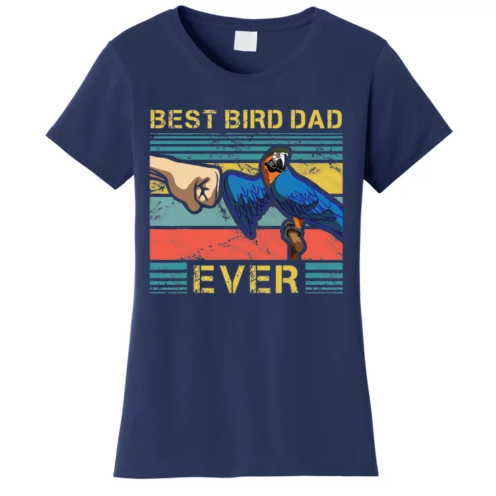 Parrot Dad Funny Parrot Enthusiast Birds Lover Father Women's T-Shirt