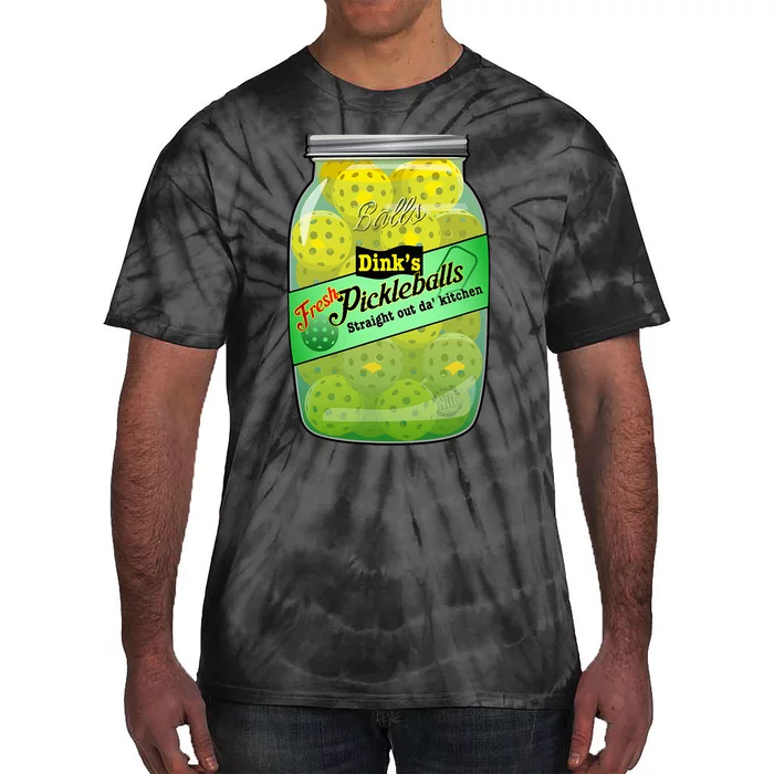 Pickleball Dink’S Fresh Pickleballs Tie-Dye T-Shirt