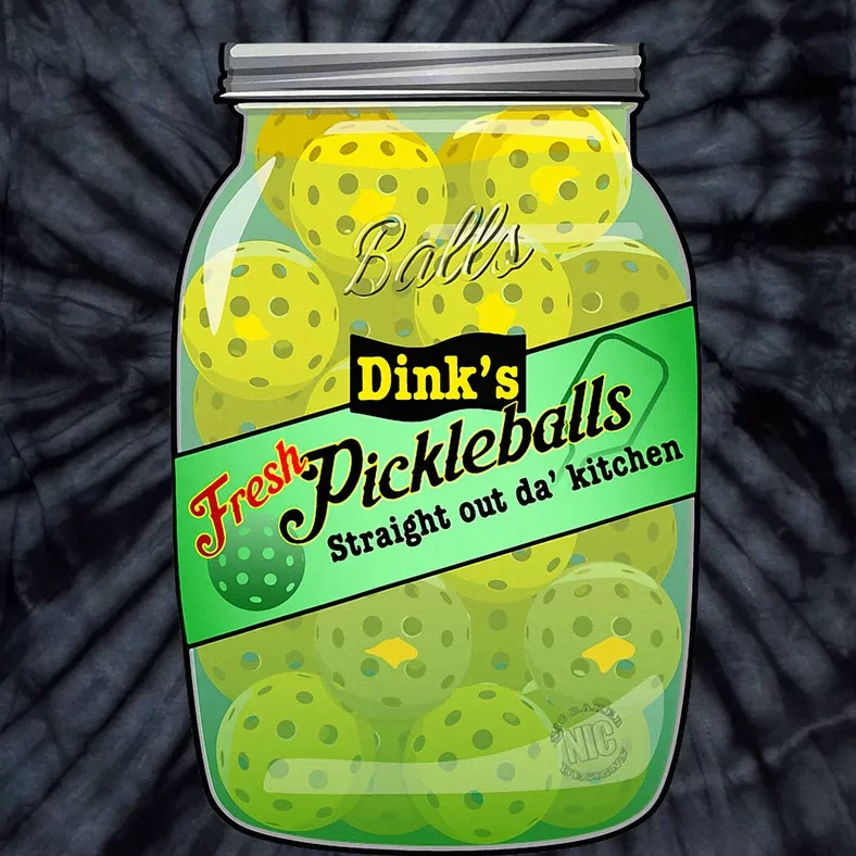 Pickleball Dink’S Fresh Pickleballs Tie-Dye T-Shirt