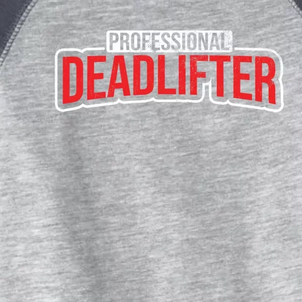 Professional Deadlifter Funeral Director Mortician Great Gift Toddler Fine Jersey T-Shirt