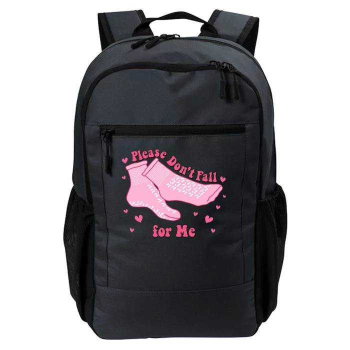 Please Dont Fall For Me Funny Nurse Valentine Daily Commute Backpack