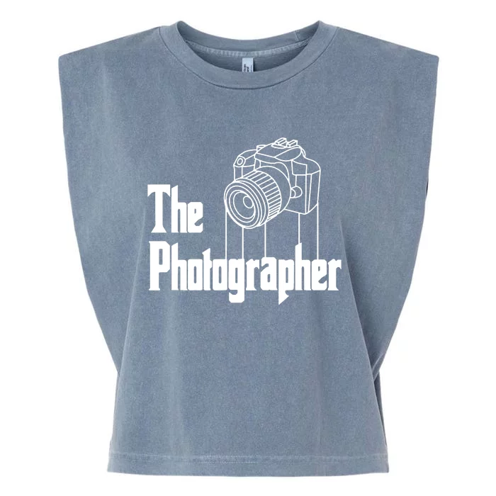 Photographer Design For Photography Lover Gift Garment-Dyed Women's Muscle Tee