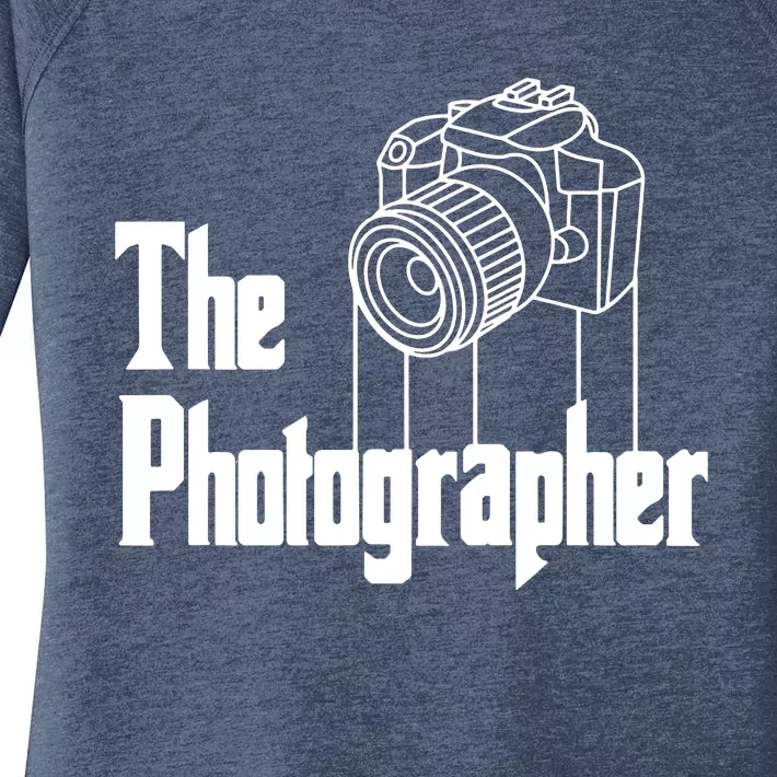 Photographer Design For Photography Lover Gift Women's Perfect Tri Tunic Long Sleeve Shirt