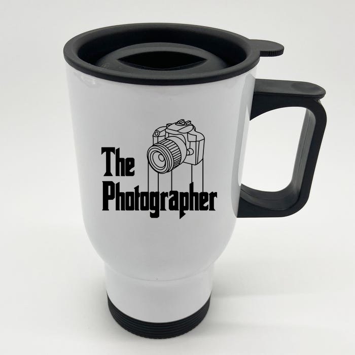 Photographer Design For Photography Lover Gift Front & Back Stainless Steel Travel Mug