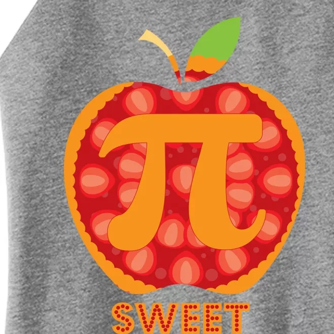 Pi Day Funny Apple Pie Humor Math Teacher Student Gift Women’s Perfect Tri Rocker Tank