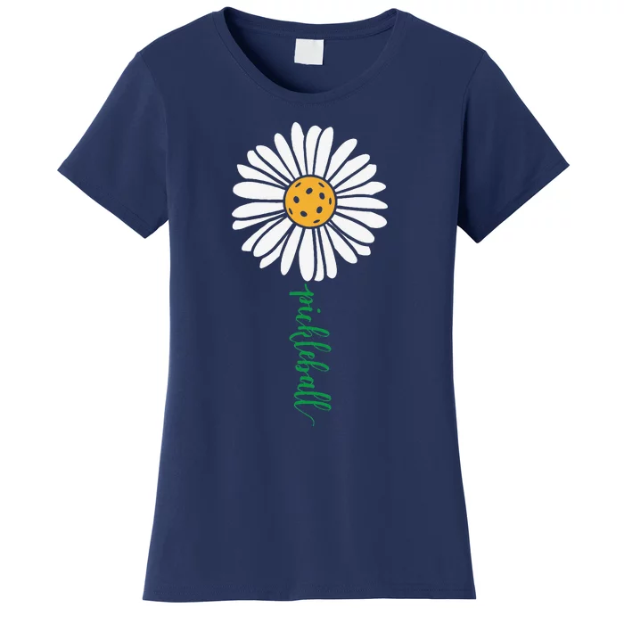 Pickleball Daisy Flower Women's T-Shirt