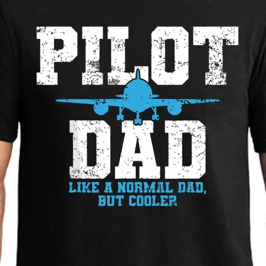 Pilot Dad Father Aviation Pajama Set