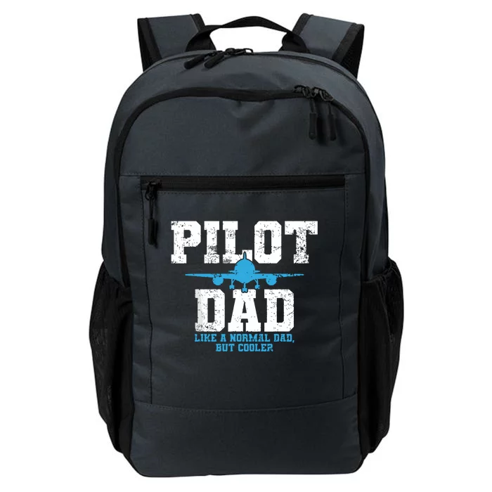 Pilot Dad Father Aviation Daily Commute Backpack