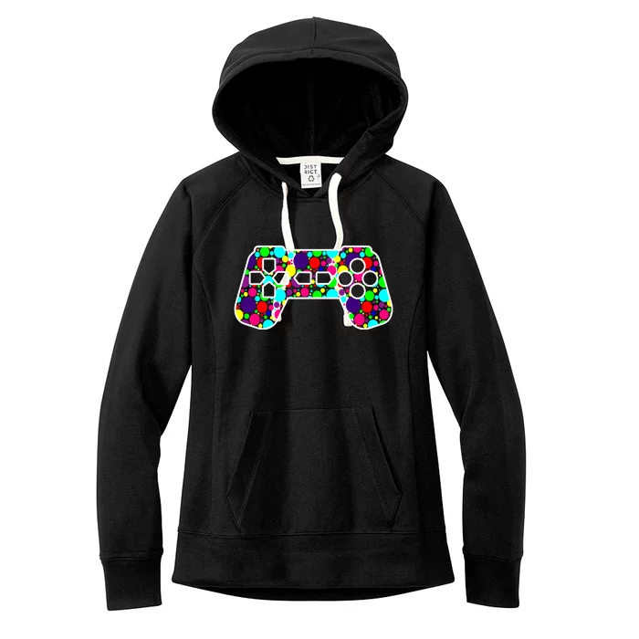 Polka Dots Gamer International Dot Day Women's Fleece Hoodie