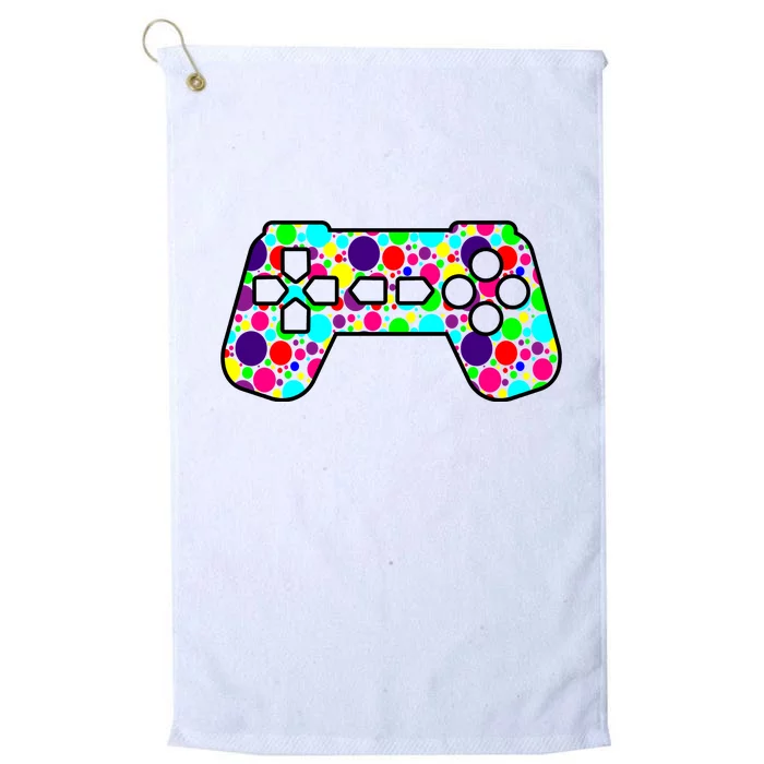 Polka Dots Gamer International Dot Day Platinum Collection Golf Towel