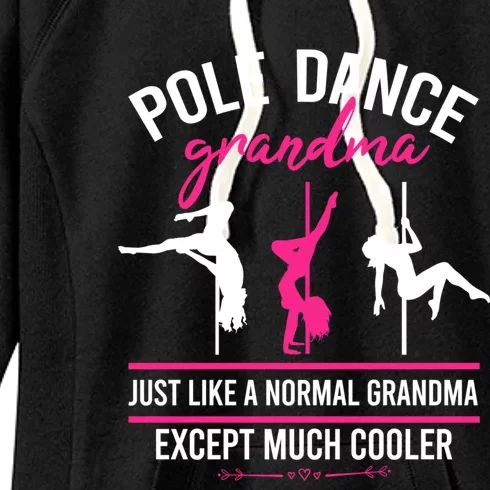 Pole Dance Grandma Dancer Mother's Day Pole Fitness Funny Gift Women's Fleece Hoodie