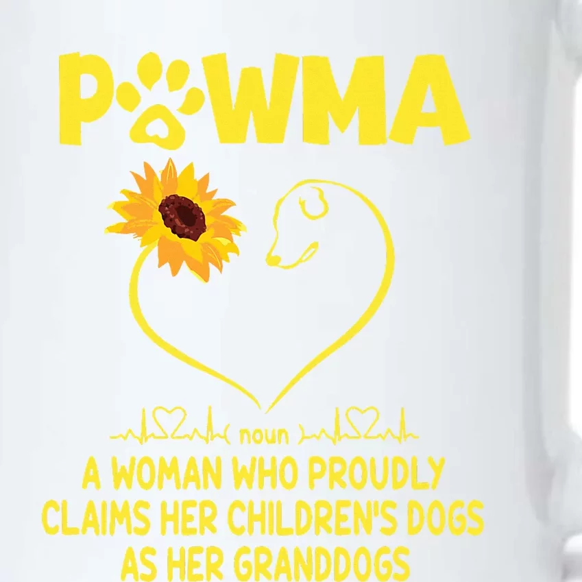 Pawma Definition Grandma Paw Mama Gift Funny For Dog Lovers Black Color Changing Mug