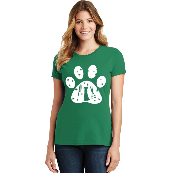 Paw Dog Groomer Women's T-Shirt