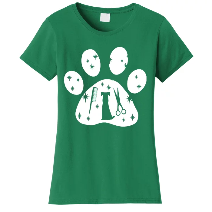 Paw Dog Groomer Women's T-Shirt