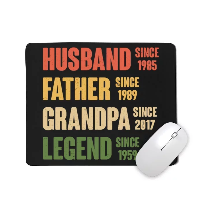 Personalized Dad Grandpa Gift Fathers Day Custom Mousepad