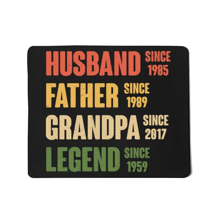 Personalized Dad Grandpa Gift Fathers Day Custom Mousepad