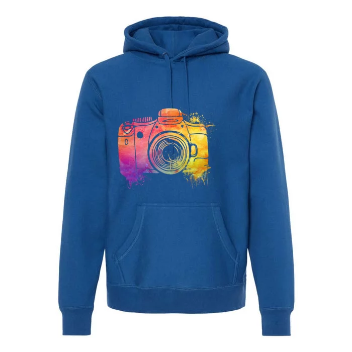 Photography Day Great Gift Camera Photographer Gift Premium Hoodie