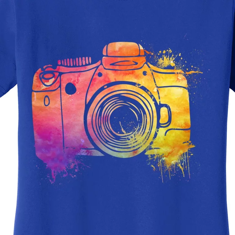 Photography Day Great Gift Camera Photographer Gift Women's T-Shirt