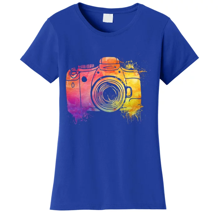 Photography Day Great Gift Camera Photographer Gift Women's T-Shirt