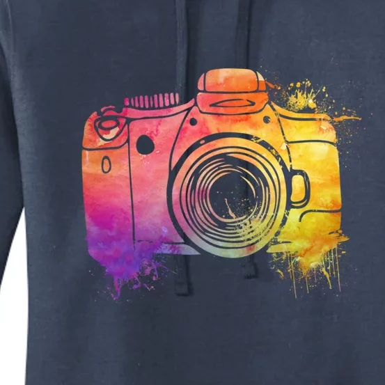 Photography Day Great Gift Camera Photographer Gift Women's Pullover Hoodie