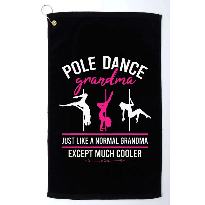 Pole Dance Grandma Dancer gift Mother's Day Platinum Collection Golf Towel