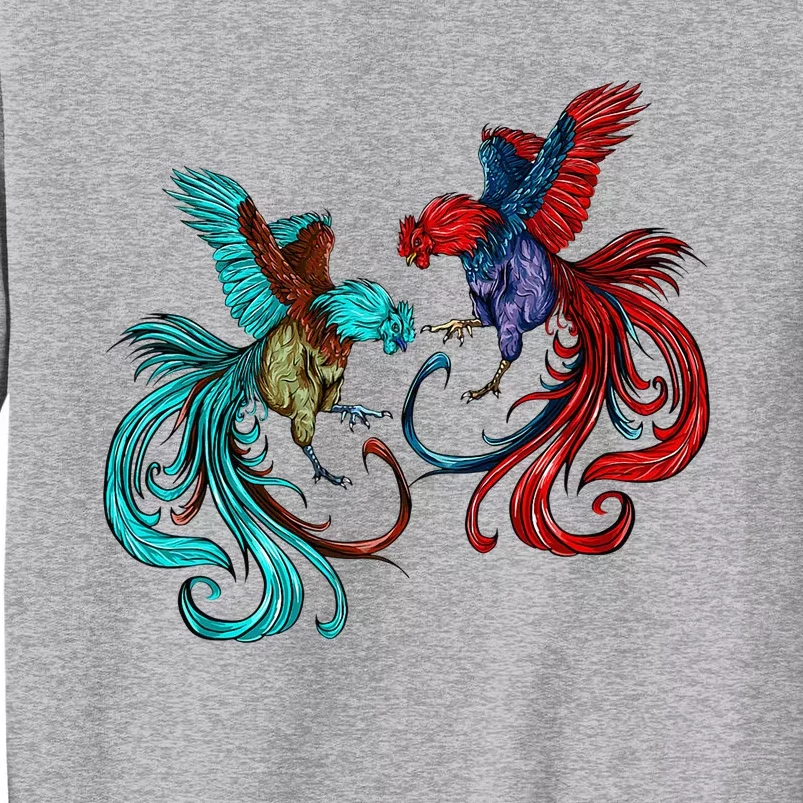 Peleas De Gallos Cockfighter Game Fowl Cockfighting Rooster Tall Sweatshirt