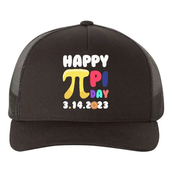 Pie Day Happy Pi Day 3.14 Pi Symbol Pi Math Yupoong Adult 5-Panel Trucker Hat