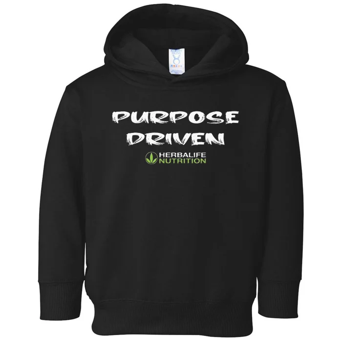 Purpose Driven Herbalife Nutrition Toddler Hoodie