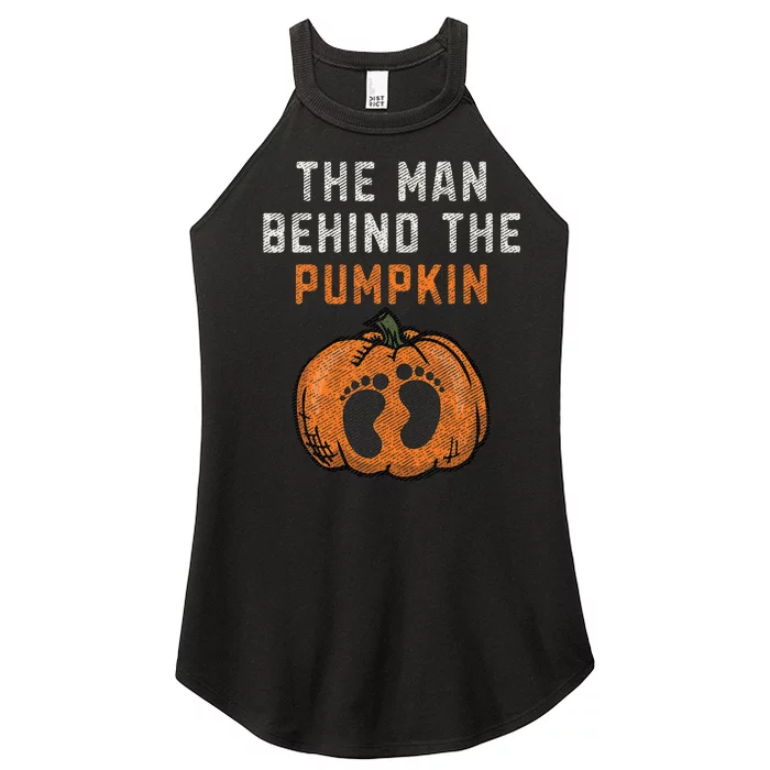 Pumpkin Dad Halloween Surprise: Revealing the Unexpected Women’s Perfect Tri Rocker Tank