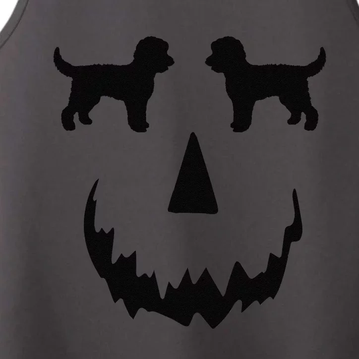 Pumpkin Doodle Halloween Goldendoodle Halloween Performance Tank