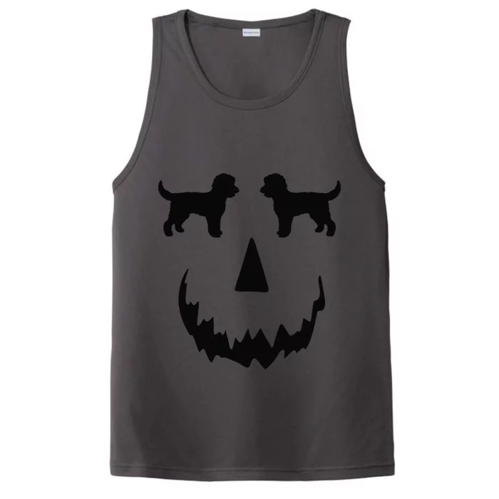 Pumpkin Doodle Halloween Goldendoodle Halloween Performance Tank