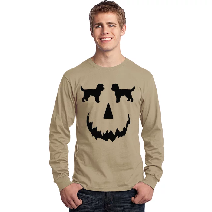 Pumpkin Doodle Halloween Goldendoodle Halloween Long Sleeve Shirt