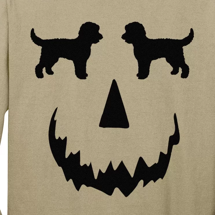 Pumpkin Doodle Halloween Goldendoodle Halloween Long Sleeve Shirt