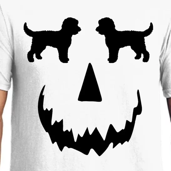 Pumpkin Doodle Halloween Goldendoodle Halloween Pajama Set