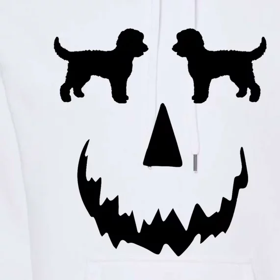 Pumpkin Doodle Halloween Goldendoodle Halloween Premium Hoodie