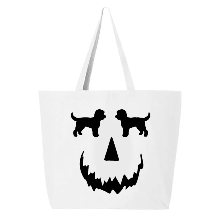 Pumpkin Doodle Halloween Goldendoodle Halloween 25L Jumbo Tote