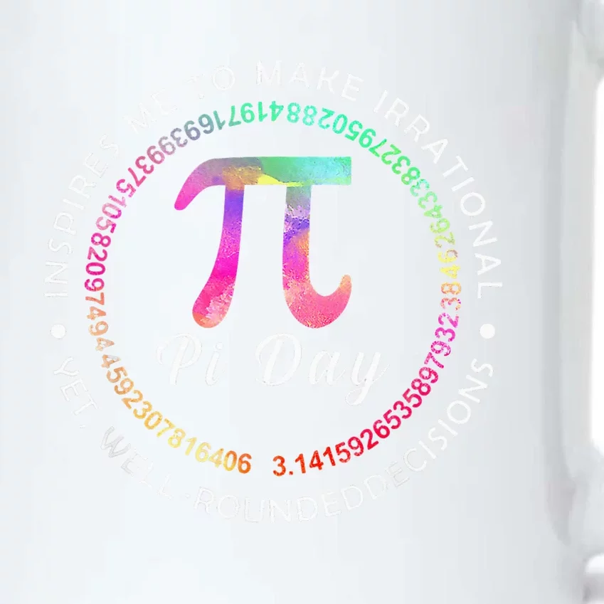 Pi Day Inspires Me To Make Irrational Decisions 3.14 Math Black Color Changing Mug