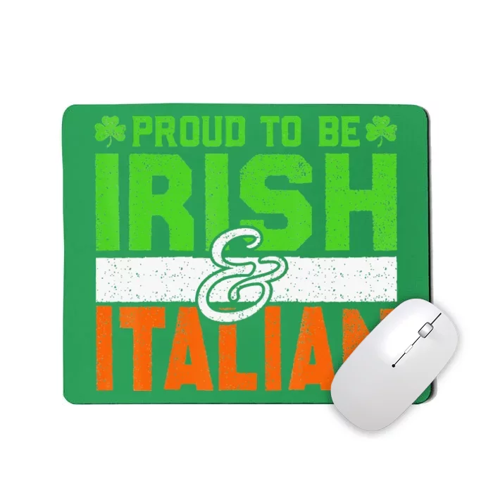 Paddys Day Irish Italian Green Shamrock St. Patrick's Mousepad