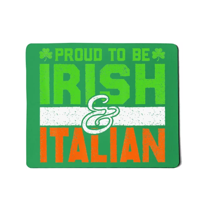 Paddys Day Irish Italian Green Shamrock St. Patrick's Mousepad