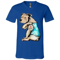 Buy Pitbull tattoo I love Dallas Cowboys shirt For Free Shipping