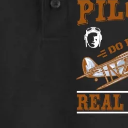 Pilots Do It Real Fast Dry Zone Grid Performance Polo