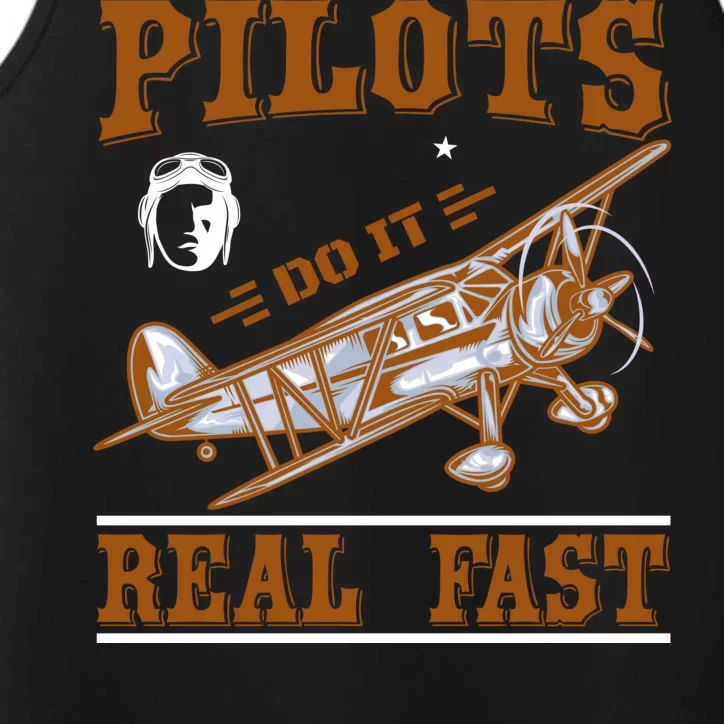 Pilots Do It Real Fast Performance Tank