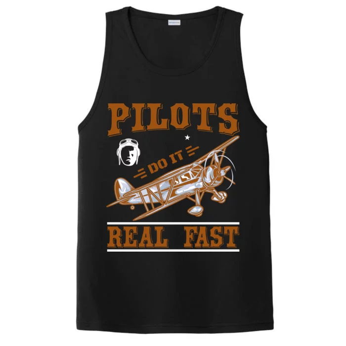 Pilots Do It Real Fast Performance Tank