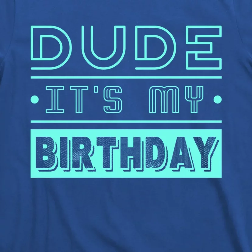 Perfect Dude Its My Birthday Dude Merchandise Dude Gift T-Shirt