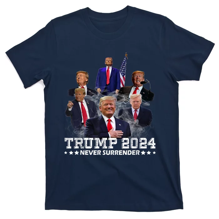 President Donald J Trump 2024 Never Surrender T-Shirt