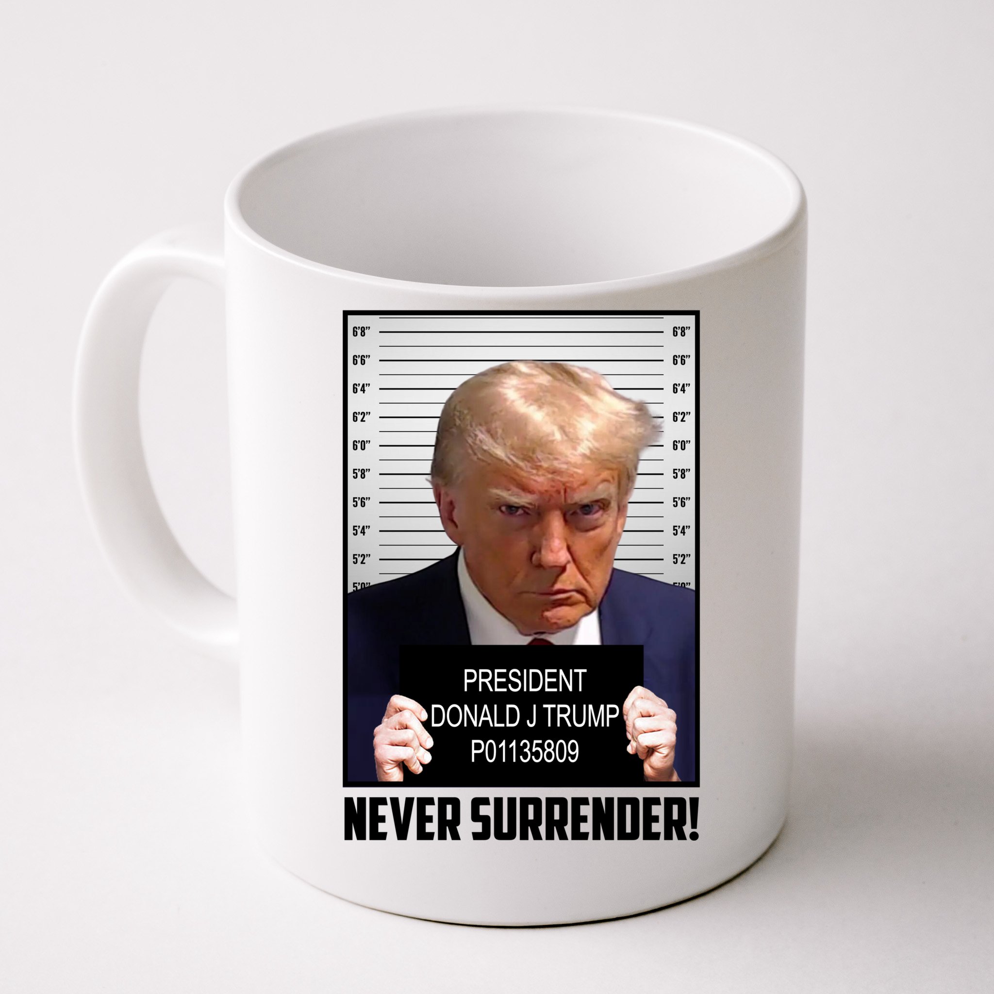 Trump Mugshot Coffee Mug