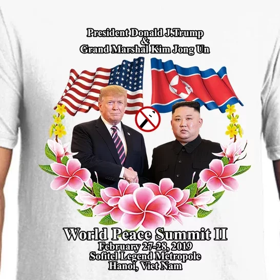 President Donald J Trump Grand Marshal Kim Jong Un World Peace Summit Ii Pajama Set