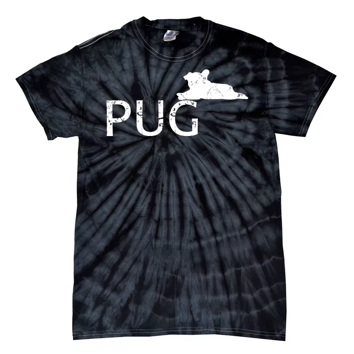 Pug Dog Lover Tie-Dye T-Shirt