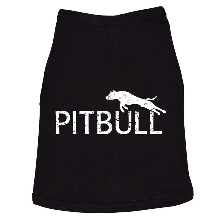 Pitbull Dog Logo Doggie Tank