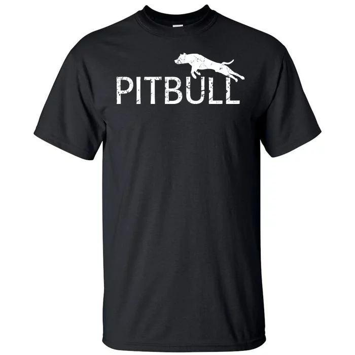 Pitbull Dog Logo Tall T-Shirt